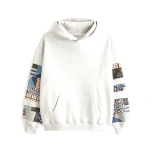 Abercrombie Patchwork Pullover Hoodie