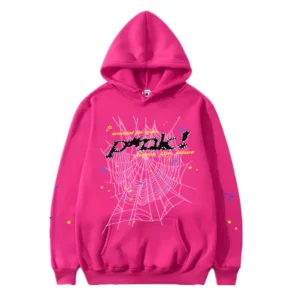 pink spider hoodie